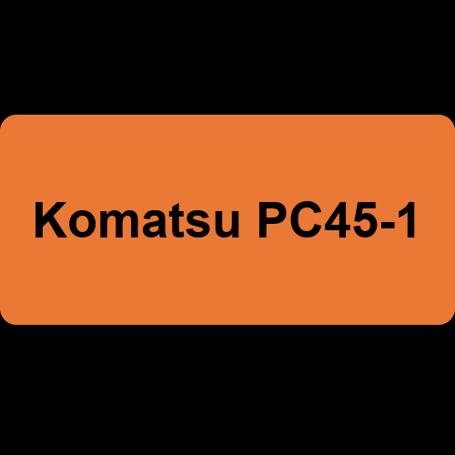 Komatsu PC45-1